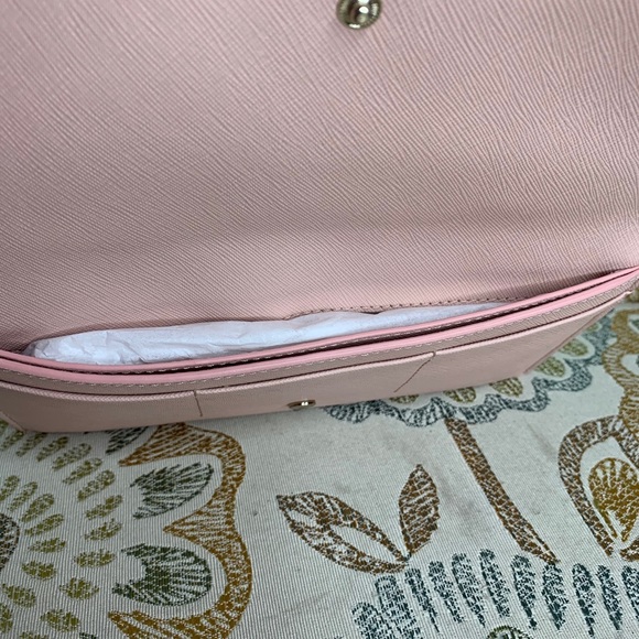 New! Kate Spade Heart Embellished Leather Wallet - Picture 4 of 6